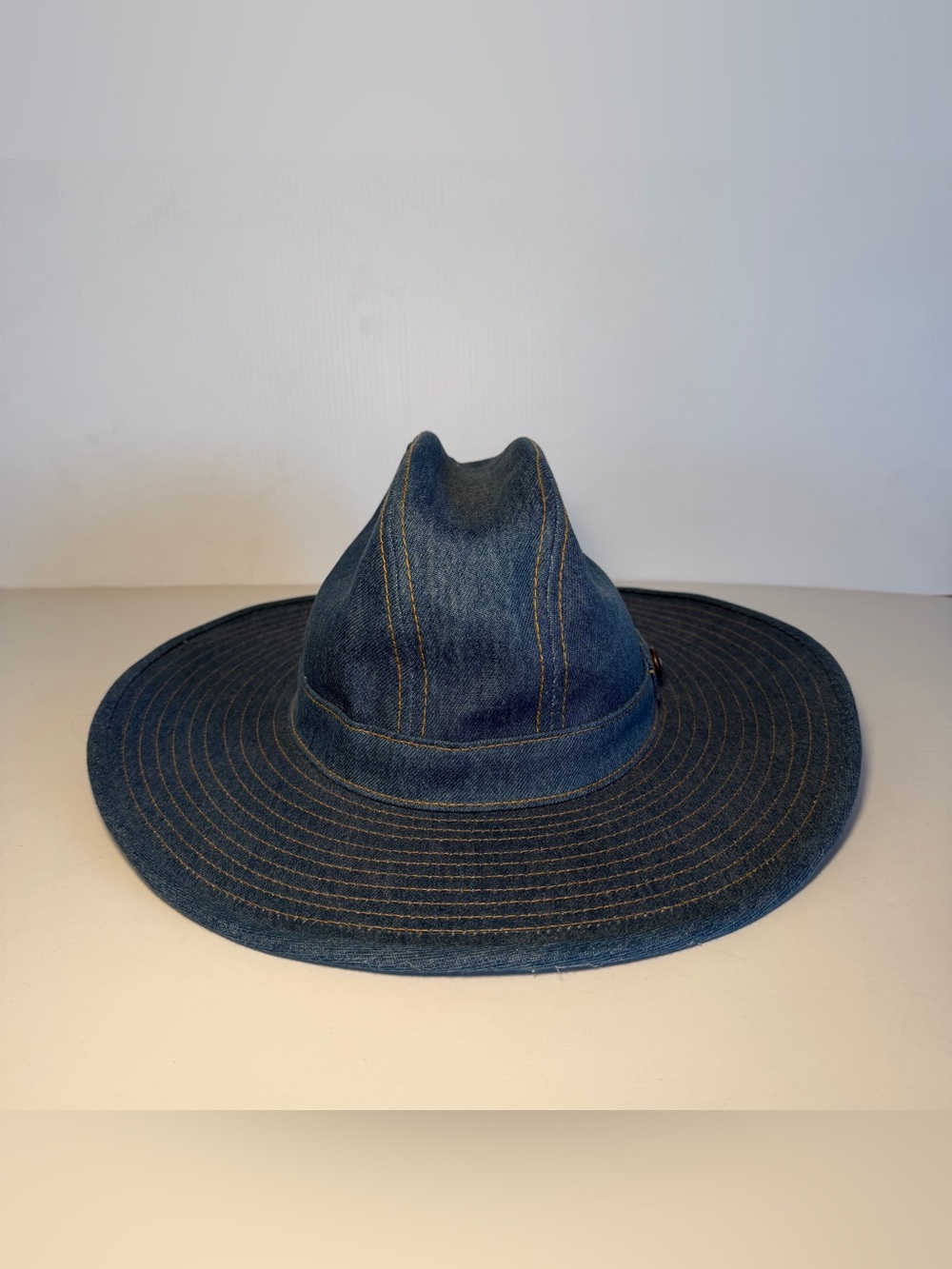 Levi’s Denim Rodeo Hat Indigo Mid Wash Size M
